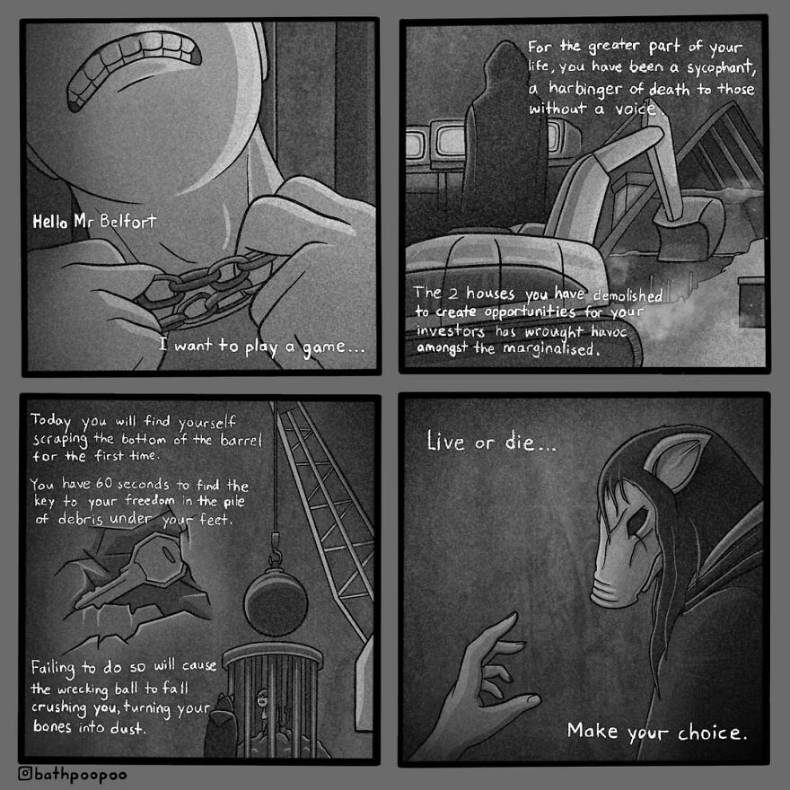 Twisted Comics By 'Bathpoopoo' For People Who Love Dark Humor