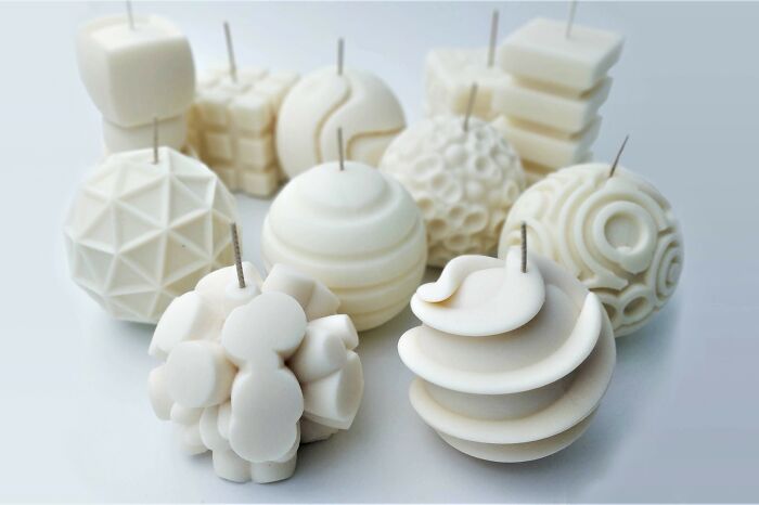 We Diyed Unique Candle Moulds Using 3D Technology And Went On A Candle Exploration Of Algorithmic And Organic Forms (9 Pics) We Diyed Unique Candle Moulds Using 3D Technology And Went On A Candle Exploration Of Algorithmic And Organic Forms (9 Pics)