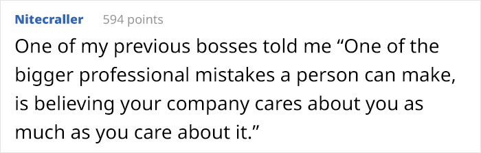 “You Are Not ‘Family’ To Your Company”: Online Users Discuss Whether You Should Put Your Job’s Needs Before Your Own “You Are Not ‘Family’ To Your Company”: Online Users Discuss Whether You Should Put Your Job’s Needs Before Your Own