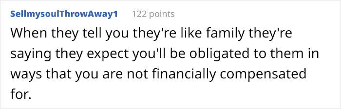 “You Are Not ‘Family’ To Your Company”: Online Users Discuss Whether You Should Put Your Job’s Needs Before Your Own “You Are Not ‘Family’ To Your Company”: Online Users Discuss Whether You Should Put Your Job’s Needs Before Your Own