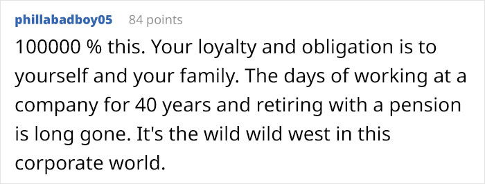 “You Are Not ‘Family’ To Your Company”: Online Users Discuss Whether You Should Put Your Job’s Needs Before Your Own “You Are Not ‘Family’ To Your Company”: Online Users Discuss Whether You Should Put Your Job’s Needs Before Your Own