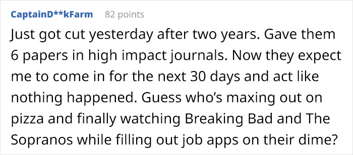 “You Are Not ‘Family’ To Your Company”: Online Users Discuss Whether You Should Put Your Job’s Needs Before Your Own “You Are Not ‘Family’ To Your Company”: Online Users Discuss Whether You Should Put Your Job’s Needs Before Your Own