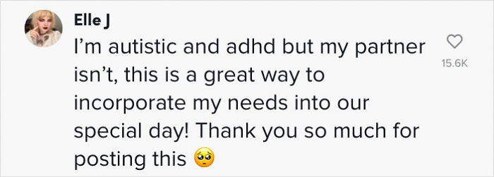 Neurodivergent Couple Throws A Sensory-Friendly Wedding So Cute And Relaxed, It Made People Wonder If That Shouldn't Be The Norm Neurodivergent Couple Throws A Sensory-Friendly Wedding So Cute And Relaxed, It Made People Wonder If That Shouldn't Be The Norm