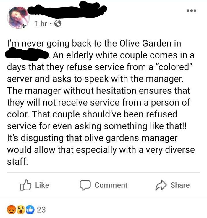 Who's Worse - The Manager Or The Racist Customers?