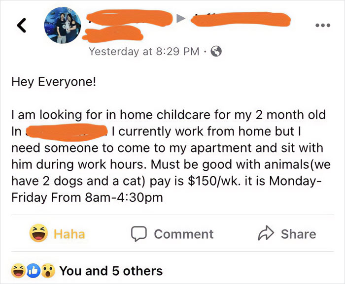 Ah Yes,$ 150 A Week For A Job With Brimful Moment Hours
