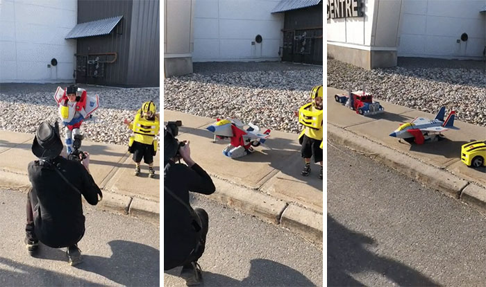 Adorable Transformers Cosplay