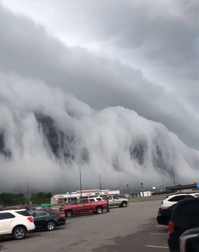 Clouds Over Lake Superior Today