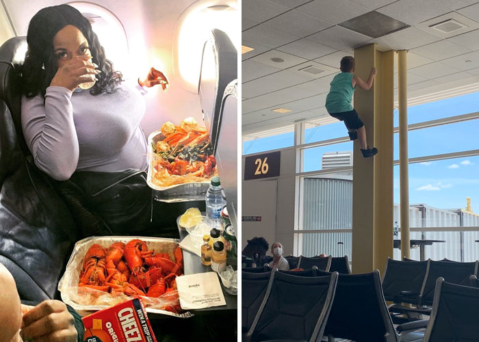 This Instagram Gathers Bizarre Images That Prove Passengers From Hell Exist (35 New Pics)