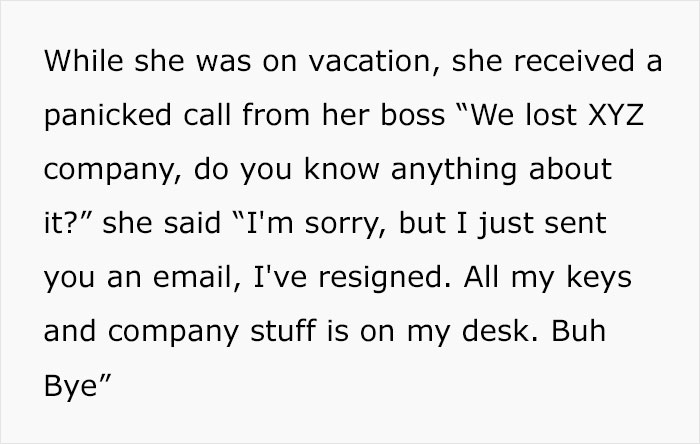 Woman Who Sacrificed A Lot For A Company Gets Tricked By The Boss, Leaves And Takes 90% Of The Business With Her