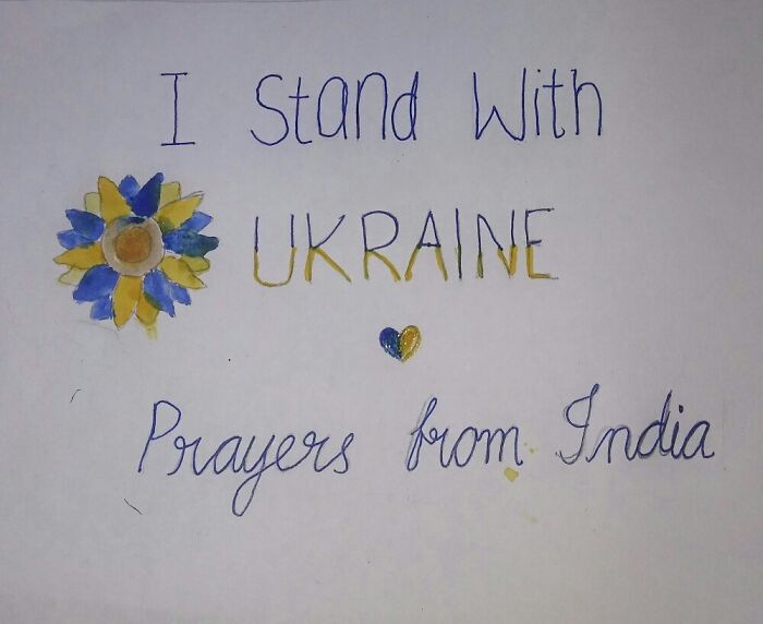 In Hopes That Peace May Reign Over Ukraine Soon....
