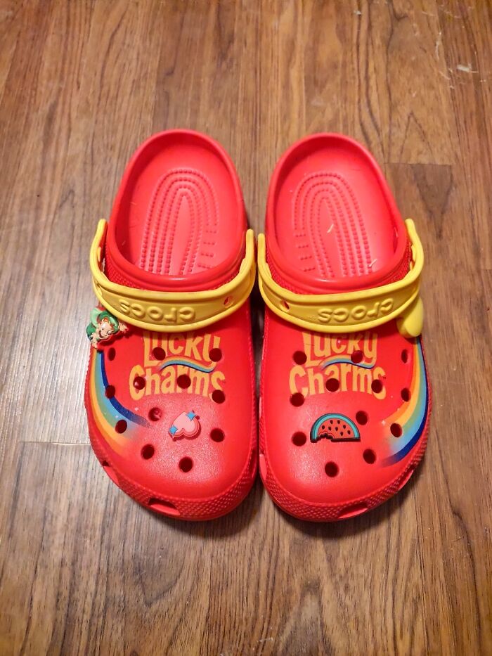 Lucky Charms Crocs!!!