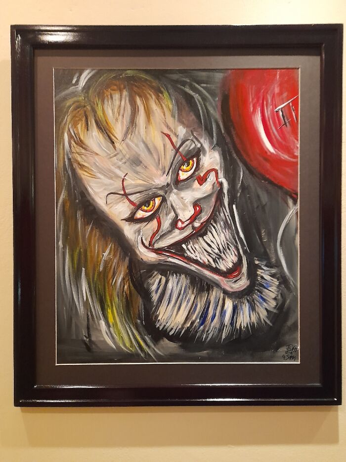 Painted For My Wife Shes A Horror Movie Fan