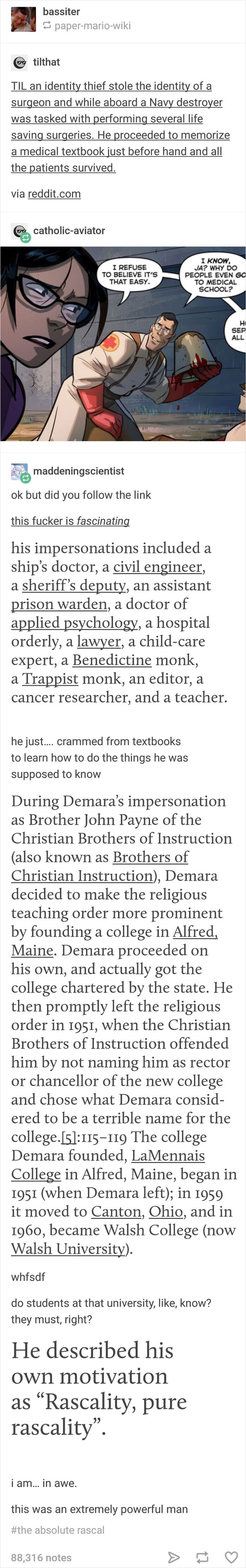 The Actual, Real World Embodiment Of Chaotic Neutral