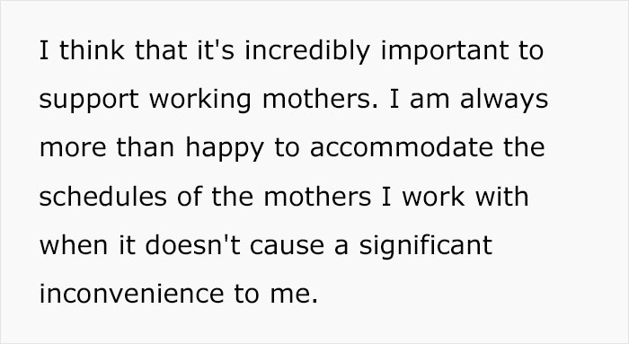 Childfree Woman Wonders If She’s A Jerk For Standing By Her Principles And Making Her Coworker Miss Her Kid's Soccer Game Childfree Woman Wonders If She’s A Jerk For Standing By Her Principles And Making Her Coworker Miss Her Kid's Soccer Game