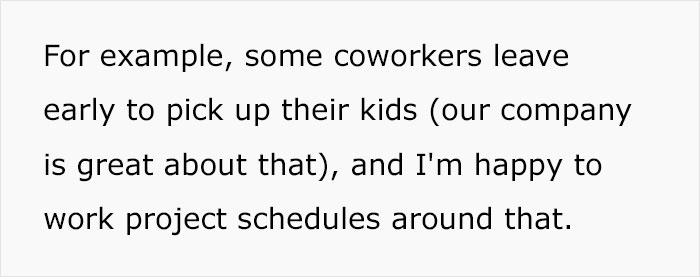 Childfree Woman Wonders If She’s A Jerk For Standing By Her Principles And Making Her Coworker Miss Her Kid's Soccer Game