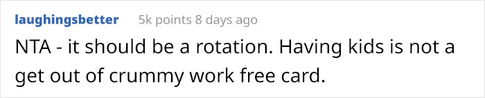 Childfree Woman Wonders If She’s A Jerk For Standing By Her Principles And Making Her Coworker Miss Her Kid's Soccer Game Childfree Woman Wonders If She’s A Jerk For Standing By Her Principles And Making Her Coworker Miss Her Kid's Soccer Game