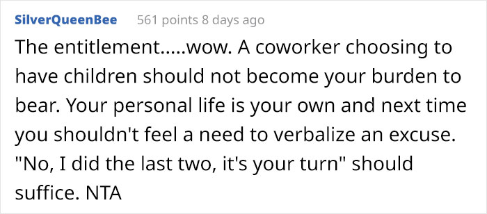 Childfree Woman Wonders If She’s A Jerk For Standing By Her Principles And Making Her Coworker Miss Her Kid's Soccer Game Childfree Woman Wonders If She’s A Jerk For Standing By Her Principles And Making Her Coworker Miss Her Kid's Soccer Game