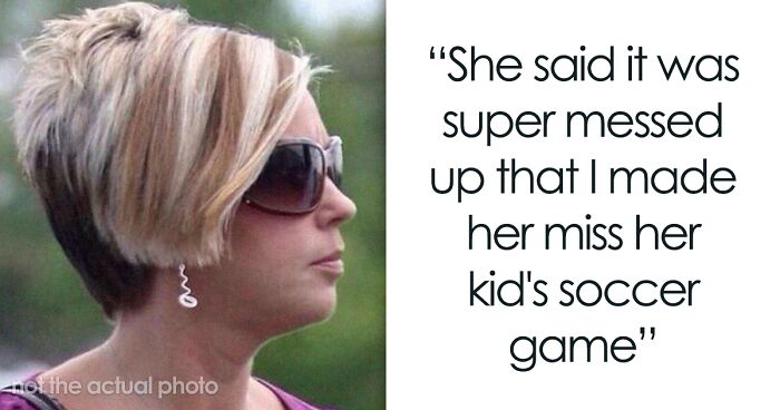 Childfree Woman Wonders If She’s A Jerk For Standing By Her Principles And Making Her Coworker Miss Her Kid’s Soccer Game