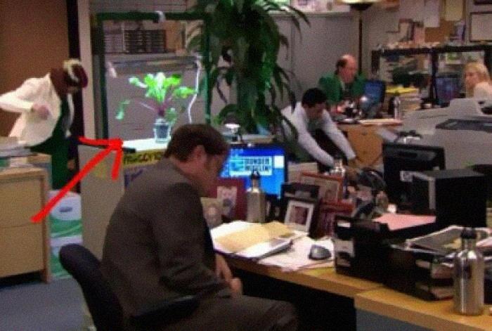 In Season 6, Dwight Starts Growing A Beet. Haven't Noticed That Before
