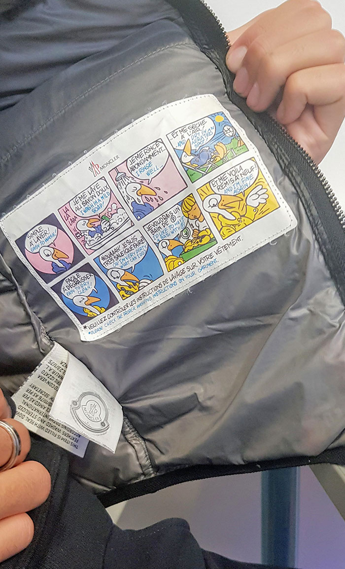 This French Brand Informs Their Users On How To Wash Their Jackets Using A Comic