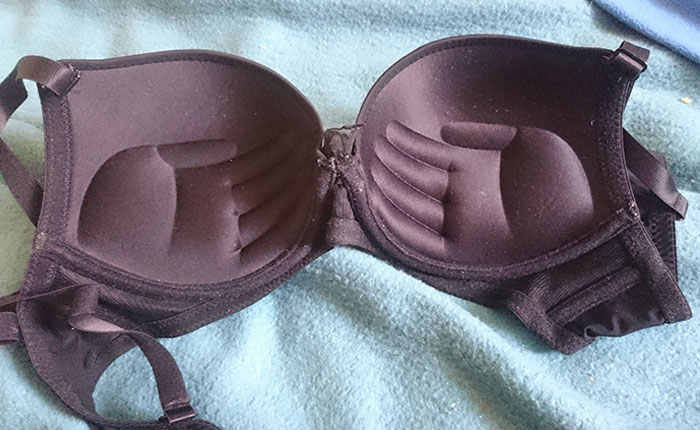 There Are Tiny Hands Inside My Girlfriend's Bra