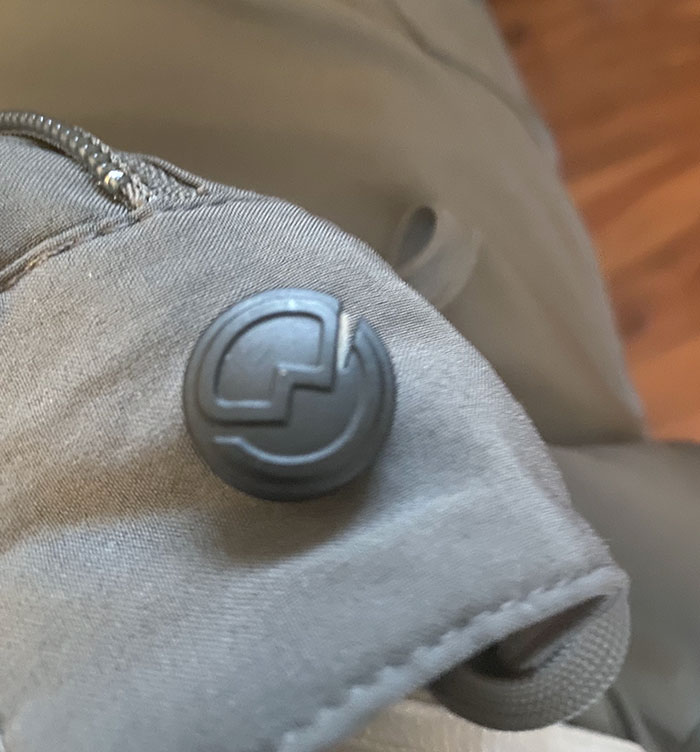 The Button On These Men’s Fishing Shorts Have A Notch With A Small Blade To Cut Fishing Line