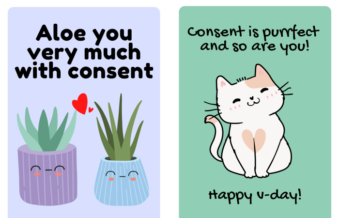 We Created Consent-Centered Valentine’s Day Cards Our Society Needs (8 Pics)