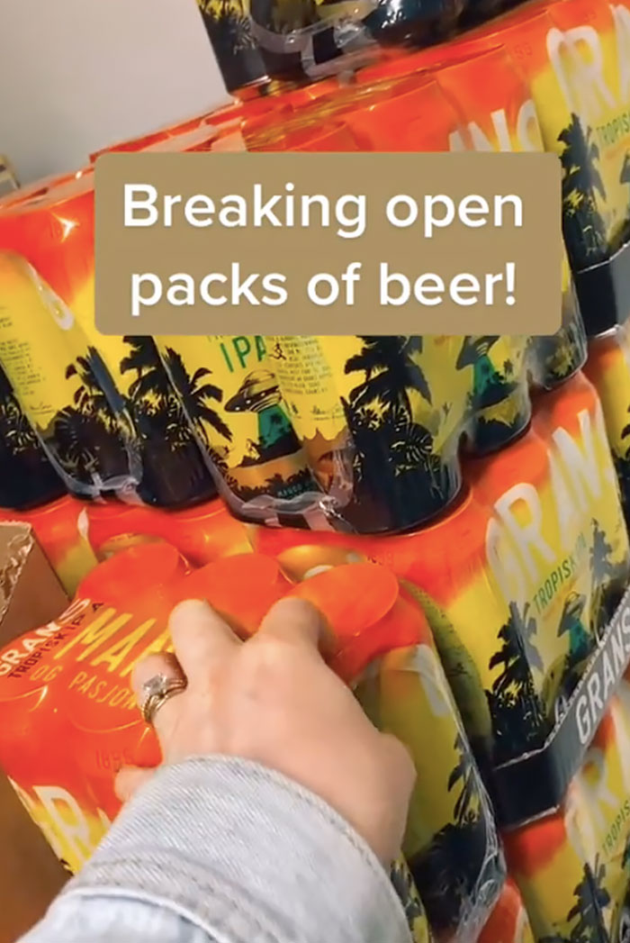Separating Beer Packs