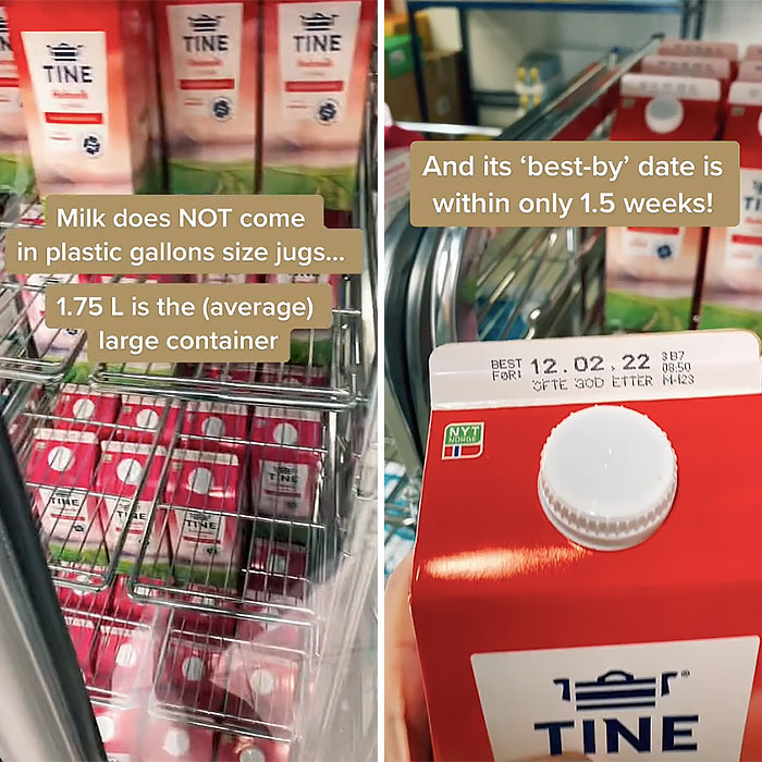 Smaller Milk Packaging With Shorter Expiration Periods