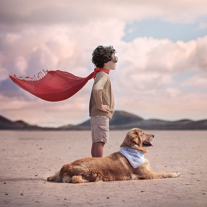 I Capture The Adventures Of Our Son And Our Dog Nana Since The Moment They Met (19 Pics)
