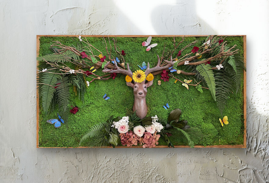 I Create Art With Moss I Create Art With Moss