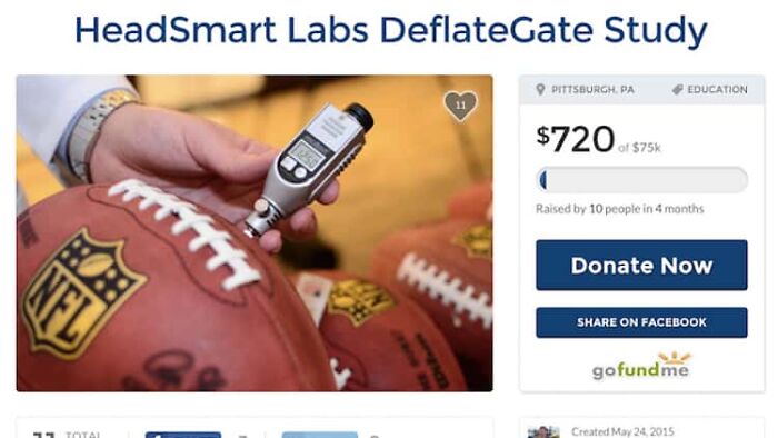 A Fund For Deflategate Truthers