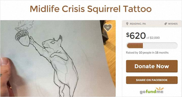 The Fund For This Lady's Midlife Crisis Tat