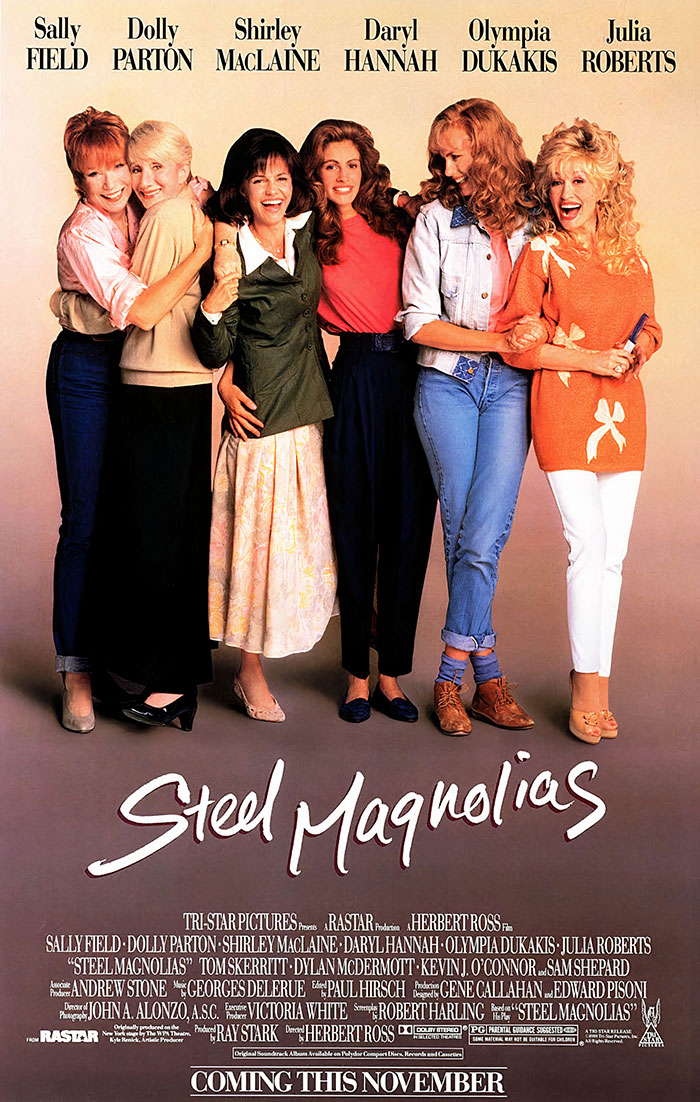 Poster of Steel Magnolias movie 