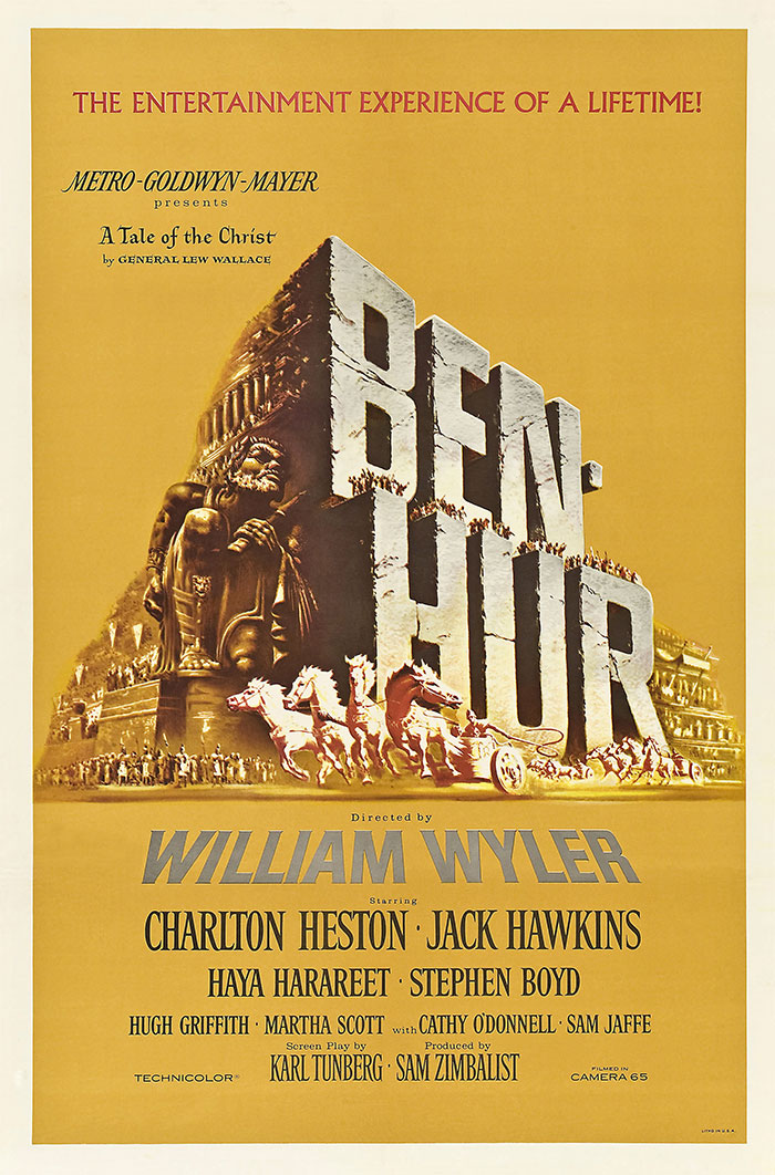 Poster of Ben-Hur movie 