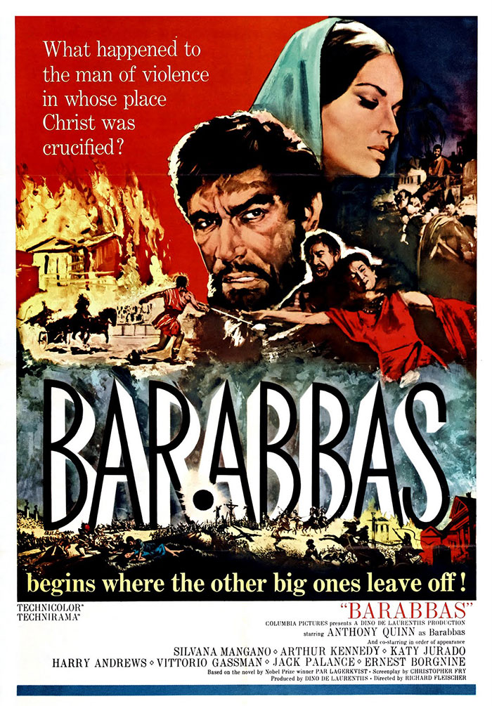Poster of Barabbas movie 