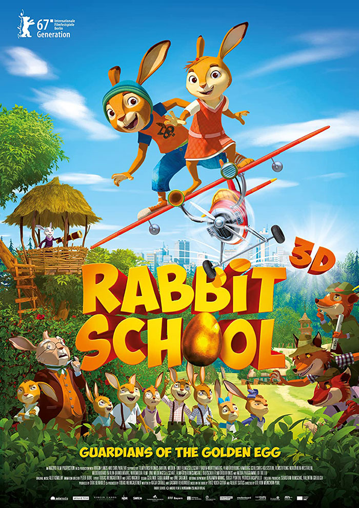 Poster of Rabbit School Guardians Of The Golden Egg movie 