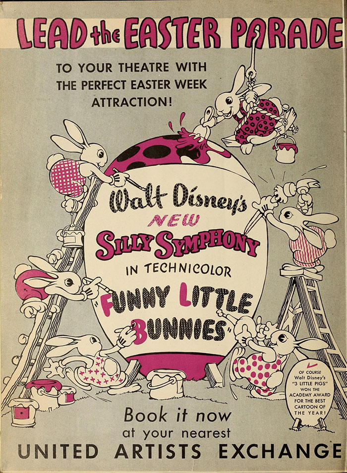 Poster of Funny Little Bunnies movie 