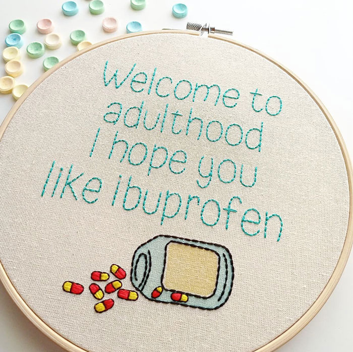 We Create Unapologetic Embroideries With Funny And Honest Quotes, And Here Are 40 Of The Best Ones