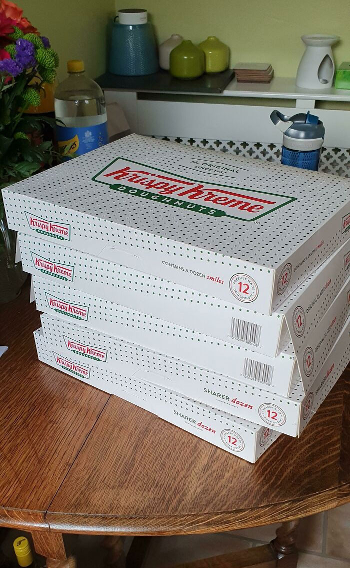 Bought 60 Doughnuts For The Office Today To Celebrate My 20th Birthday, Only To Be Told I Need To Self Isolate And Work From Home For The Next Week