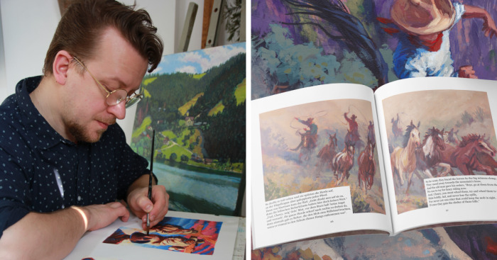 I Illustrated Three Famous Australian Bush Ballads