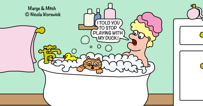 Marge And Mitch Funny Single Panel Comics (8 Pics)