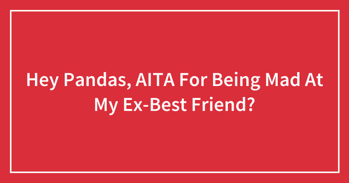 Hey Pandas, AITA For Being Mad At My Ex-Best Friend? (Closed)
