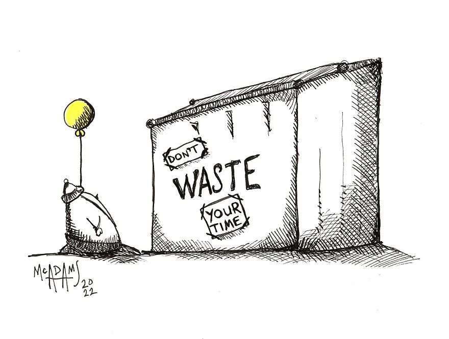 I Create Daily Drawings With Messages Of Positivity For A Wholesome And Curious Character