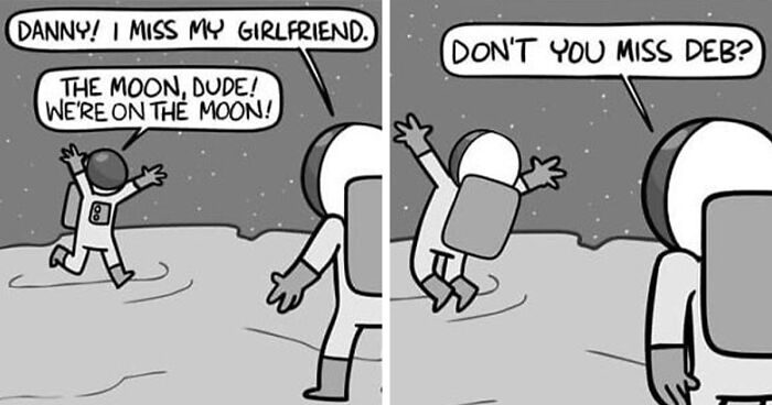 30 Lighthearted Comics By This Artist That Turn Slightly Dark At The End (New Pics)