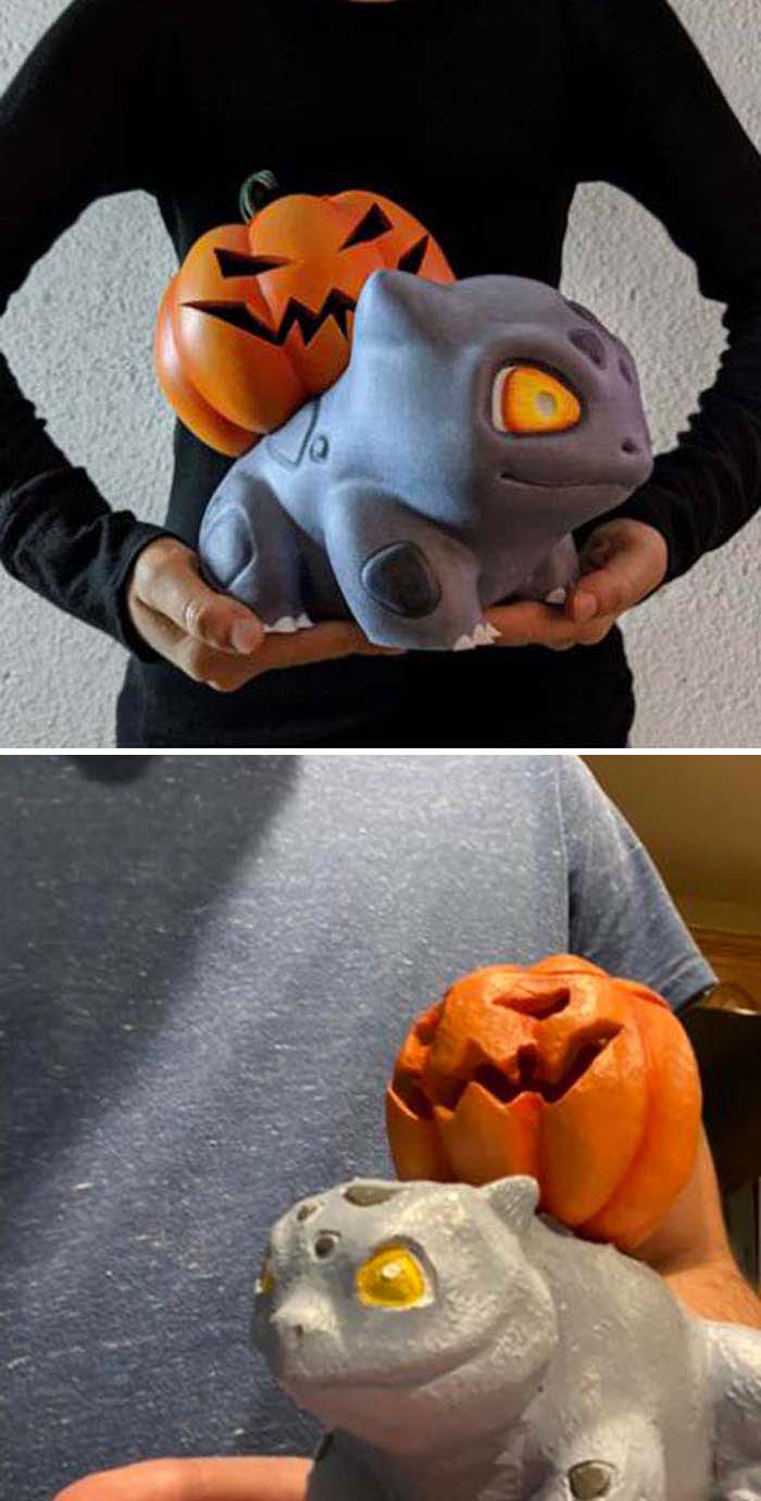 Saw An Awesome-Looking Halloween Bulbasaur On Facebook. I Am Disappointed