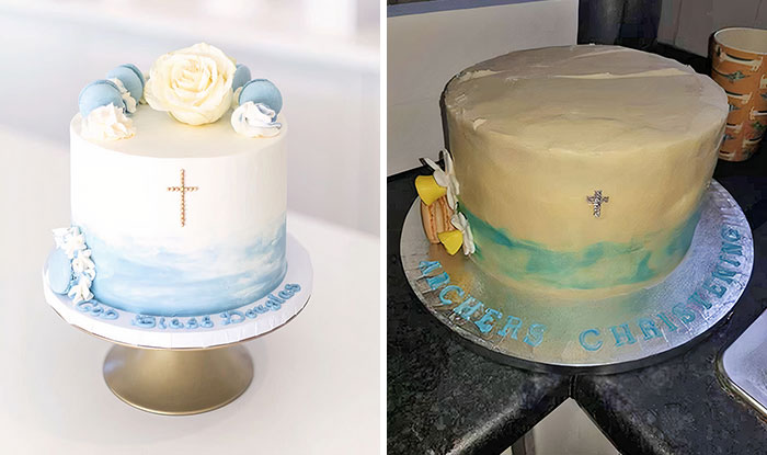 Cake Ordered vs What Arrived