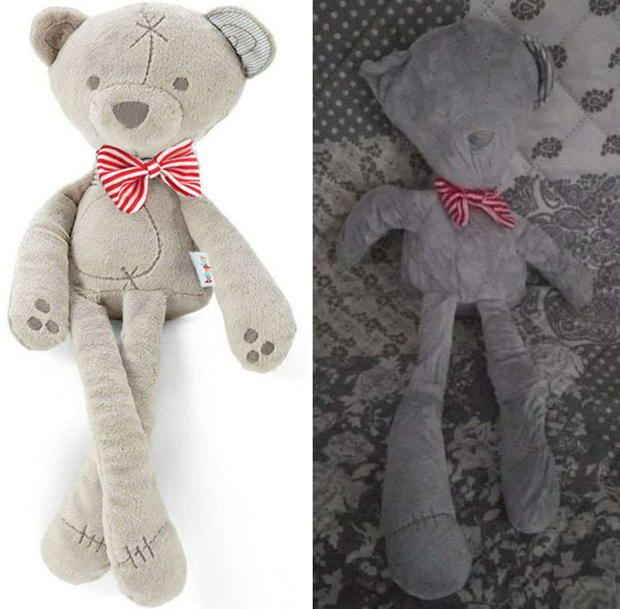 This Bear My Mother Bought For My Brother's New Baby. I Am Scared For The Baby