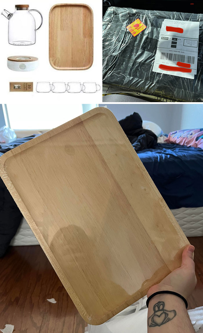 What I Ordered vs. What I Got In The Mail