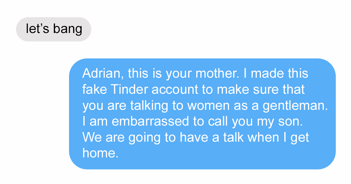 Sms dont tinder receive The Proven